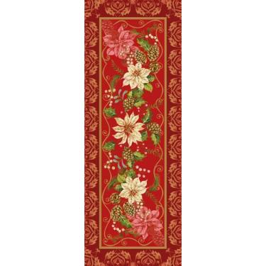 Imagem de Caminho de Mesa - Natalino - Lepper, Flores Natalina