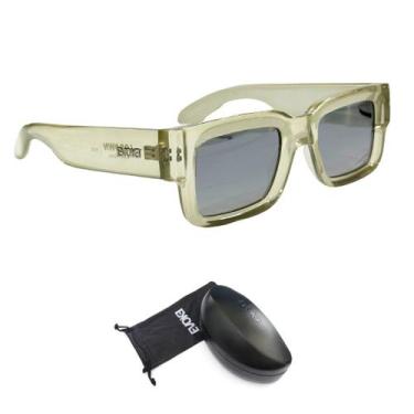 Imagem de Óculos de Sol Evoke Lodown H03S Crystal Nude Flash Silver