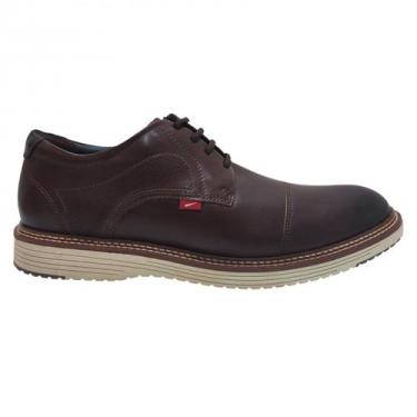 Imagem de Sapato Casual Masculino Ferracini Lancaster 464667L, Marron, 41