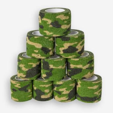 Imagem de Kit 10 Thumb Tape Finger Fita Elástica Bandagem Tape Tattoo Exercício 