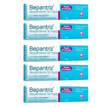 Imagem de Kit Bepantriz Pomada Cimed 30G - 5 Unidades