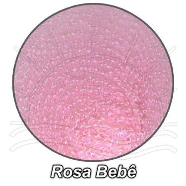 Imagem de Meia de Seda Bouclê para Artesanato - Oriental Meia de Seda, ROSA BEBÊ