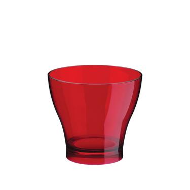 Imagem de Balde para Gelo Boccati 2,5L em Poliestireno Durável de Fácil Limpeza para Festas Vermelho Forma Utilidades