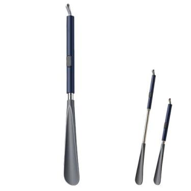 Imagem de Calcador Sapato Extensivel Espatula Calcadeira Tenis Sneaker Sapatenis