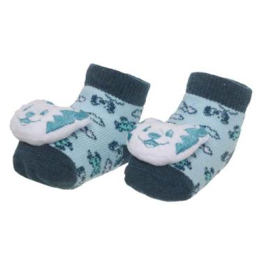 Imagem de Meia 3 D Lilica ou Tigor Glow Pantufa para Bebe Presente Recem Nascido