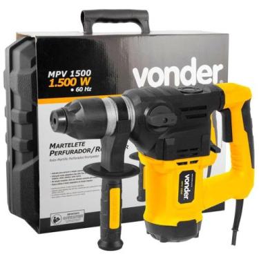 Imagem de Martelete Perfurador Rompedor 1500W 220V 5,5J Vonder, 220V