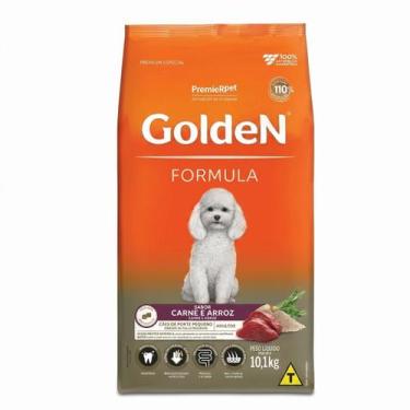 Imagem de Ração Seca Golden Cães Adultos Mini Sabor Carne 10,1kg