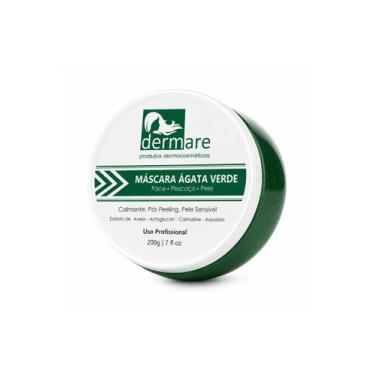 Imagem de Máscara Ágata Verde Dermare 200g Calmante e Hidratante