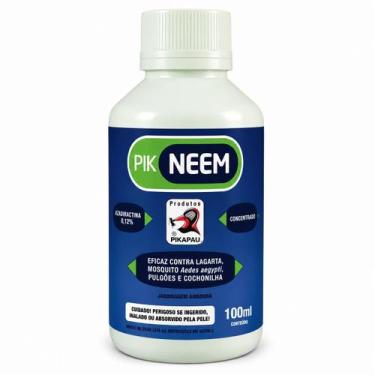 Imagem de Óleo de Neem Pikneem Concentrado 100ml Pika Pau Para Plantas