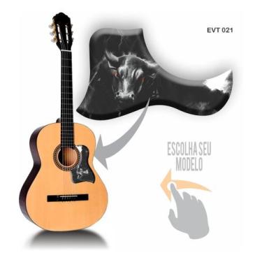 Imagem de Escudo De Violão Personalizado Resinado Relevo Evt017 - Resitank, EVT0