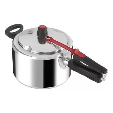 Imagem de Panela de Pressão Original+ Alumínio Polido 3L com 3 Sistemas de Segurança Clock
