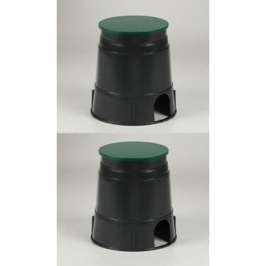 Imagem de Caixa Proteção Válvula Irrigação 6" Kit 3 Peças - Congratulations Stor