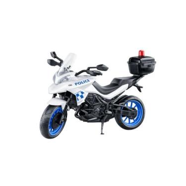 Imagem de Moto Polícia Infantil Roma Multi Motors Brinquedo Resistente - Roma Br