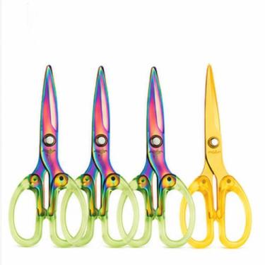 Imagem de Kit Tesoura do Merecimento Titanium - Molin -, 3 Rainbow 1 Gold