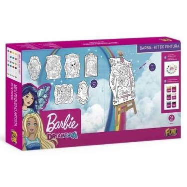 Imagem de Kit de Pintura Barbie - Fun Toys