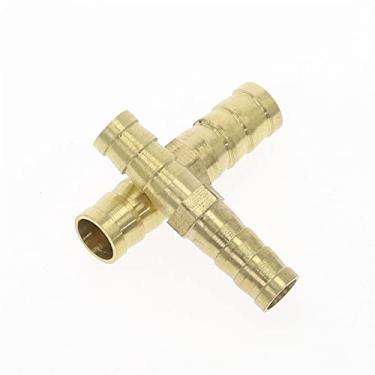 Imagem de Adaptador de conector de acoplador farpado de cobre para mangueira reta latão 4mm 6mm 8mm 10mm 12mm 14mm 19mm Gás cobre farpado, OD 12mm a 19mm