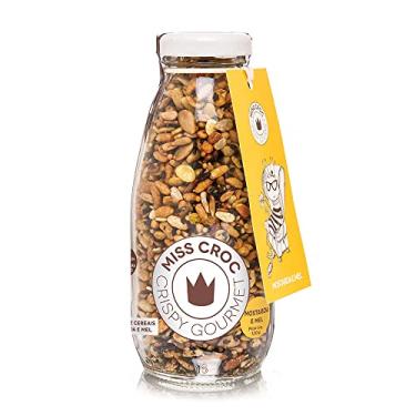 Imagem de Granola Crispy Mostarda e Mel Sem Glúten Garrafa Miss Croc 120g