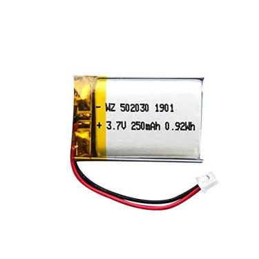 Imagem de 502030 bateria 250 mah 3,7 v bateria de lítio recarregável para smartwatch sm-v700
