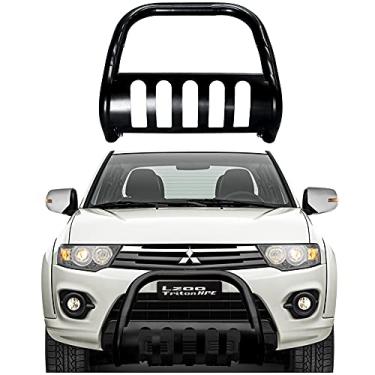 Imagem de Para-choque De Impulsão L-200 08 a 16 Protetor Carter Preto