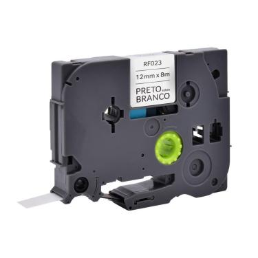 Imagem de Fita Para Rotulador Brother Preto Sobre Branco - Rf023
