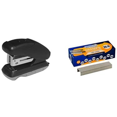 Imagem de Grampeador Mini Preto + Grampo Galvanizado 26/6 1000 Un BRW