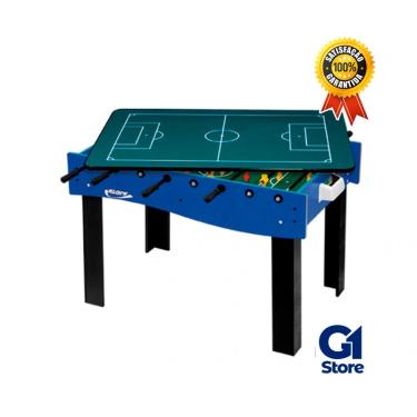 Imagem de Mesa multi jogos (3 em 1) Pebolim, Ping Pong, Futebol de Botão 1058 klopf