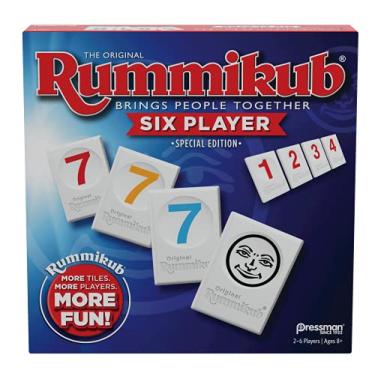 Imagem de Rummikub 6 Player Edition by Pressman - The Original Rummy Tile Game