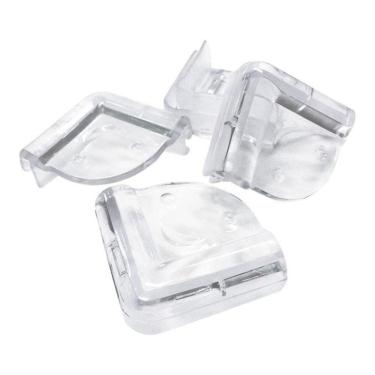 Imagem de Protetor De Quina Canto Proteção Bebê Kit C/4un Cantoneira