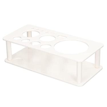 Imagem de TOPINCN Coqueteleira kit de barman suporte plástico economia de espaço organizar armazenamento suporte de ferramentas bar acessórios de ferramentas organizador doméstico (s)