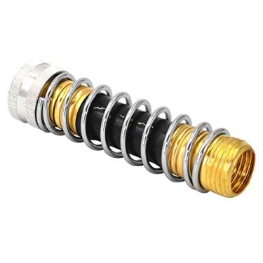 Imagem de Tingpai Adaptador de extensão de manguei de ja im com mola helicoidal 3/4 pol. Protetor de dob de manguei de água pa quintal g mado agricultu irrigação lavagem de carro