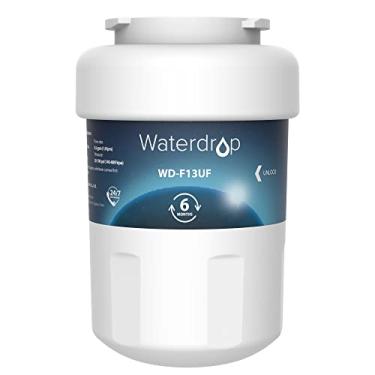 Imagem de Waterdrop Filtro de água de geladeira ultra-filtragem MWF, substituição para GE Smart Water MWF, MWFINT, MWFP, MWFA, GWF, HDX FMG-1, GSE25GSHECSS, WFC1201, RWF1060, 3 filtros
