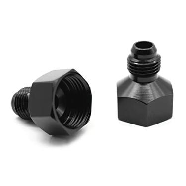 Imagem de Adaptador fêmea AN10 10AN para macho AN6 6AN redutor flare adaptador de mangueira para linha de células de combustível, pacote com 2