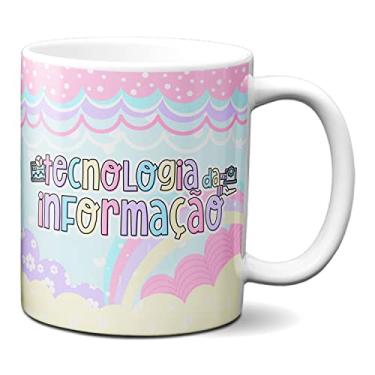Imagem de Caneca Tecnologia Da Informação Profissional Presente Fofo (Branca)