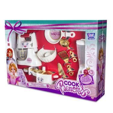 Imagem de Kit Batedeira Liquidificador Panelinhas Cook Princess - Zuca Toys