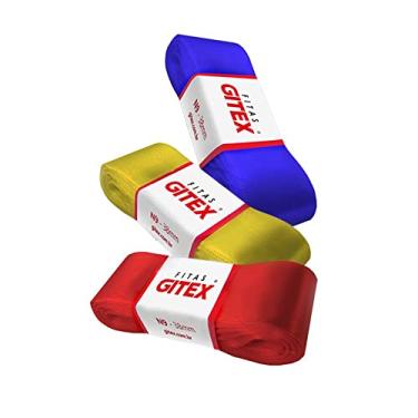 Imagem de Fita de Cetim Gitex Tamanho N9 (38mm) Rolo com 10 metros (206 - ROSA CHICLETE)