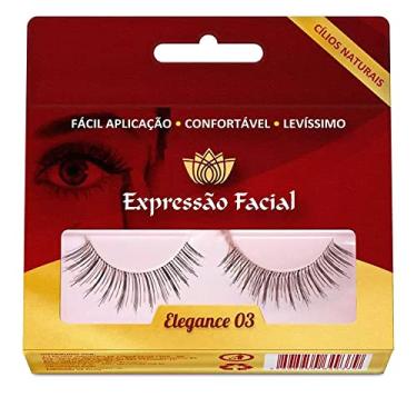 Imagem de Cílios Postiços Expressão Facial Hintz Cosmetics Elegance 03