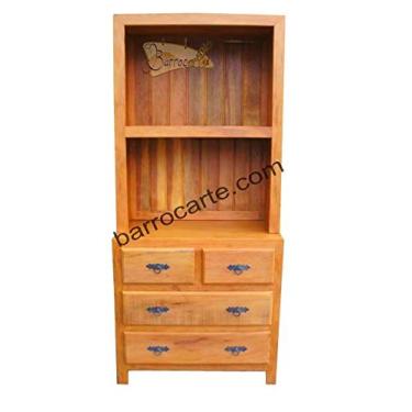 Imagem de Armário Rústico Carvalho em Madeira de Demolição - Cód 27