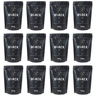 Imagem de KIT COM 12 ERVA MATE 500G PARA TERERÉ BLACK ERVA (Menta Black)