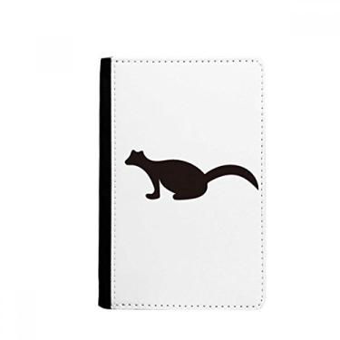 Imagem de Porta-passaporte Black Polecat Animal Portrayal Porta-cartões Notecase Burse