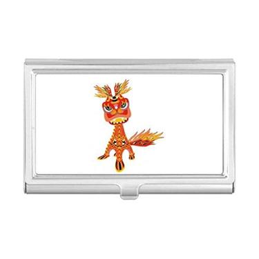 Imagem de Porta-cartões de visita China França Torre Eiffel Leão Carteira de bolso