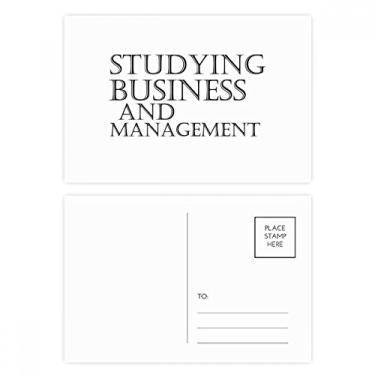 Imagem de Conjunto de cartões postais para estudar, negócios e gerenciamento de cartões postais de aniversário