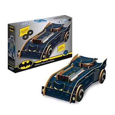 Imagem de Quebra-Cabeça Batmóvel Batman 3D Xalingo