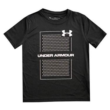 Imagem de Under Armour Boys UA Tech Velocity Graphic Short Sleeve T-Shirt (YMD, Black)