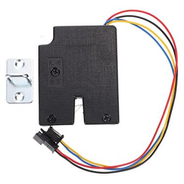 Imagem de OSALADI Fechaduras Eletrônicas Fechadura De Armário Fechadura Da Porta Escondida Pequeno Bloqueio Eletromagnético De Bloqueio Eletromagnético Plástico Armário Eletrônico Automático