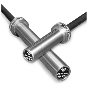 Imagem de Par De Barras Olimpica Oficial Lpo 10kg E 15kg-Unissex