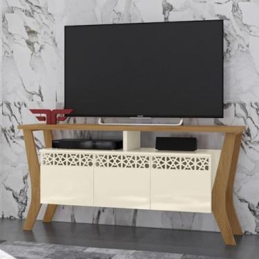 Imagem de Rack para TV Bancada Mumbai Off White Coral