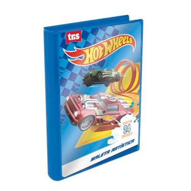 Imagem de Maleta Artística Hot Wheels 24 Pecas