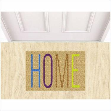 Imagem de Tapete Home Colorido Medida Porta