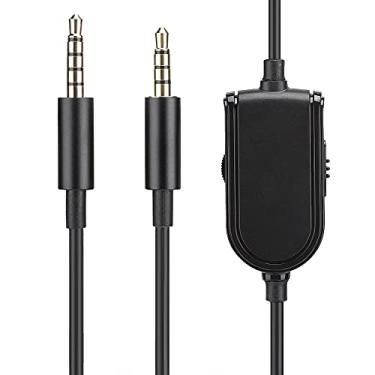 Imagem de Cabo de áudio para Fone de Ouvido, Fone de Ouvido Portátil TPE Gaming Cabo de áudio Com Plugue de 3,5 Mm, para Fones de Ouvido para Jogos Astro A10/A40/A30/A50 (com