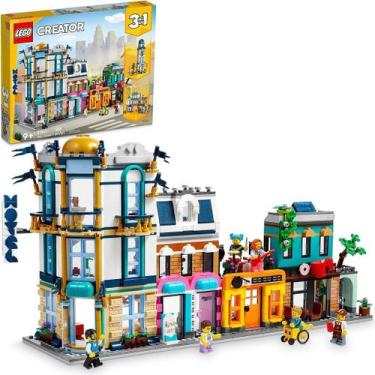 Imagem de Lego Set Creator Rua Principal 1459 Peças 31141